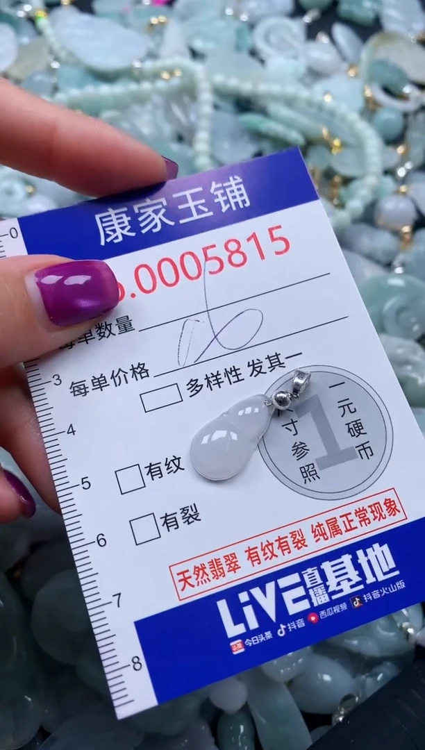 颈饰未镶嵌翡翠5815