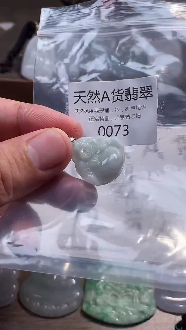 翡翠未镶嵌颈饰00020250606000073