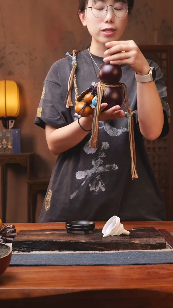 1701号精品大漆葫芦防腐防渗装水茶酒