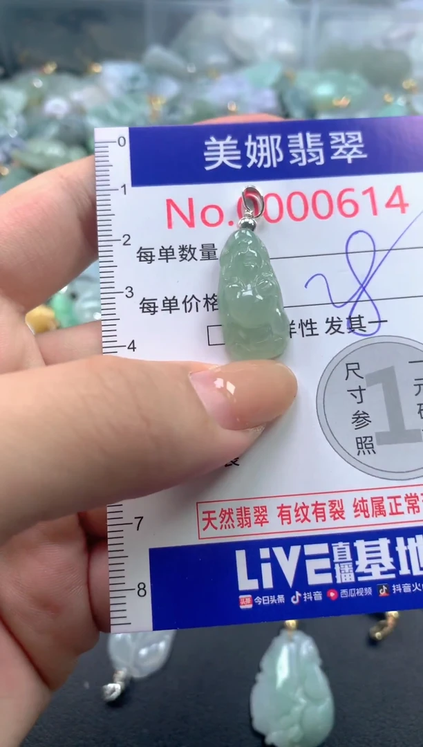 颈饰未镶嵌翡翠614