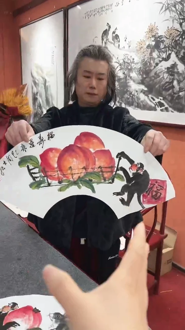 国画周大拙/国画/花鸟