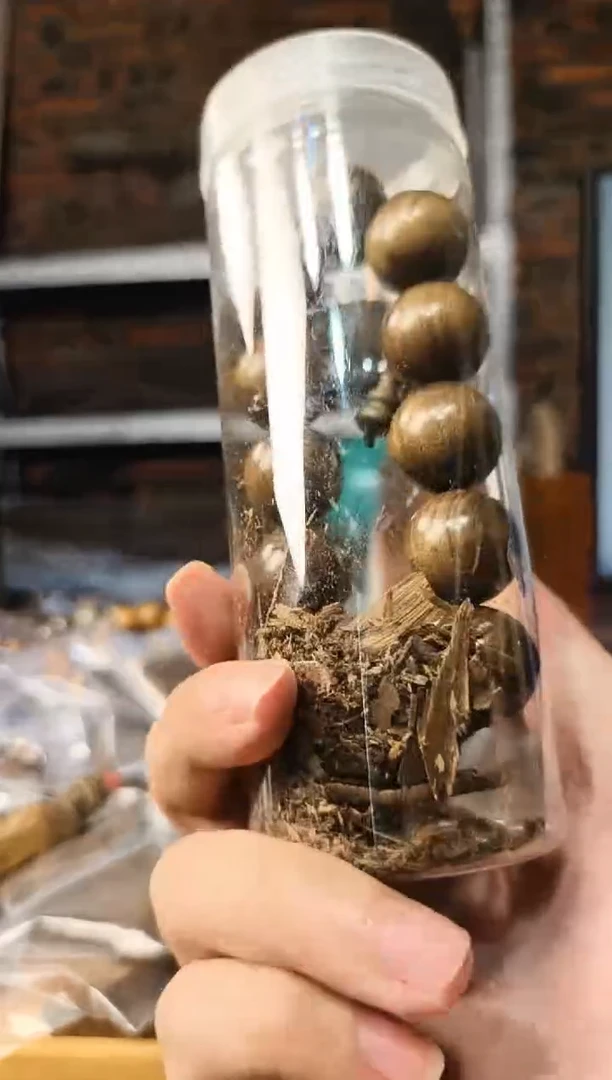 楠木(金丝楠)手串/手链2.0阴沉绿手串