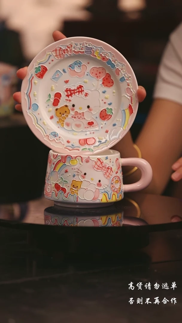 陶瓷景德镇可爱设计师款陶瓷