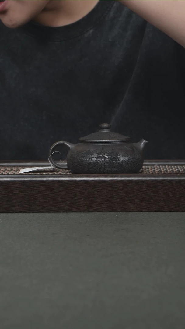 茶壶紫砂宜兴紫砂200cc1016