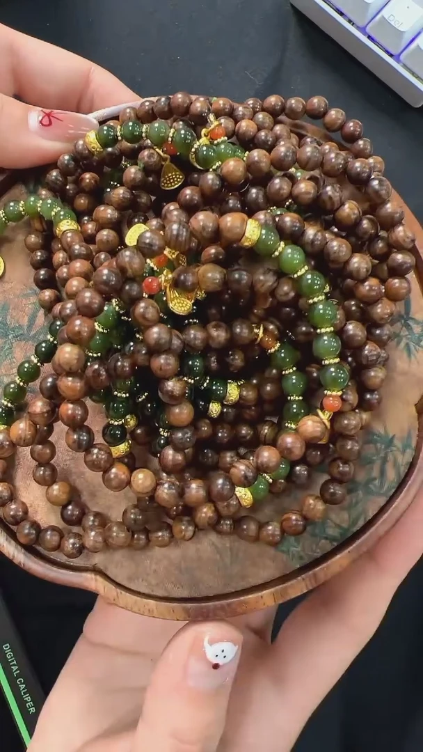 【闪购商品】和田玉手链未镶嵌GD1033约6mm多样性发一件