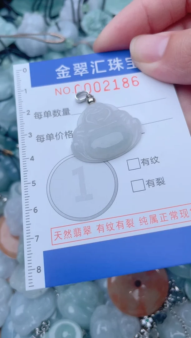 颈饰未镶嵌翡翠2186