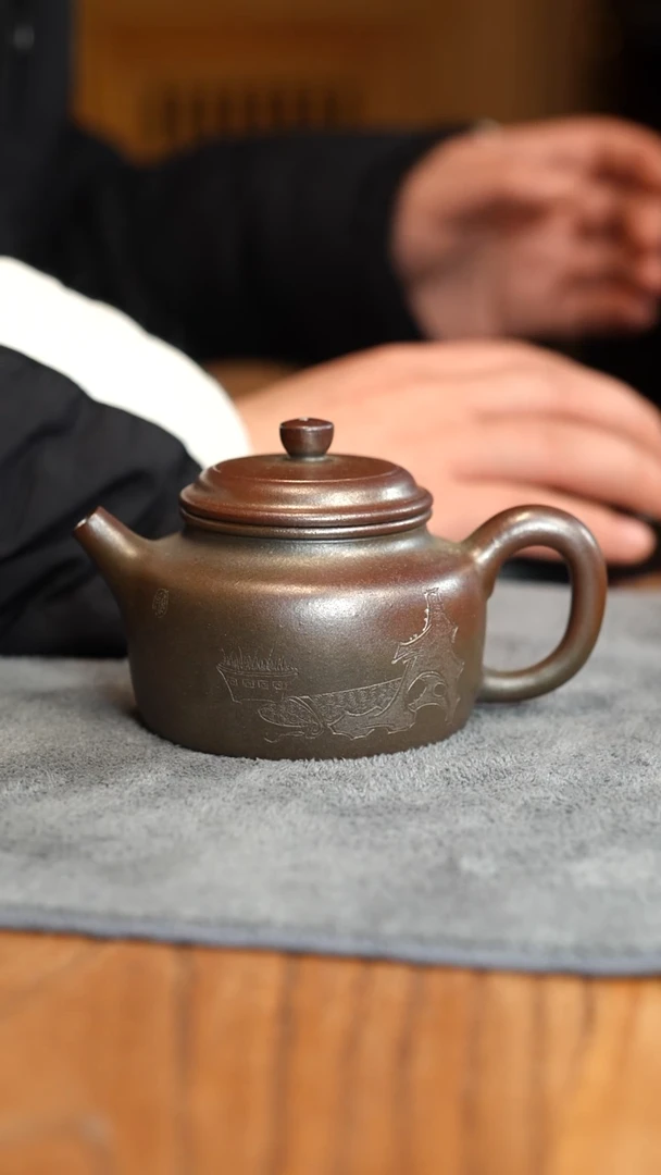 【闪购商品】紫泥茶壶柴烧德中11111111111