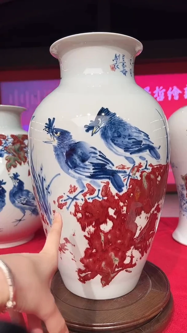 摆件崔景哲-瓷器-B中-室雅兰香