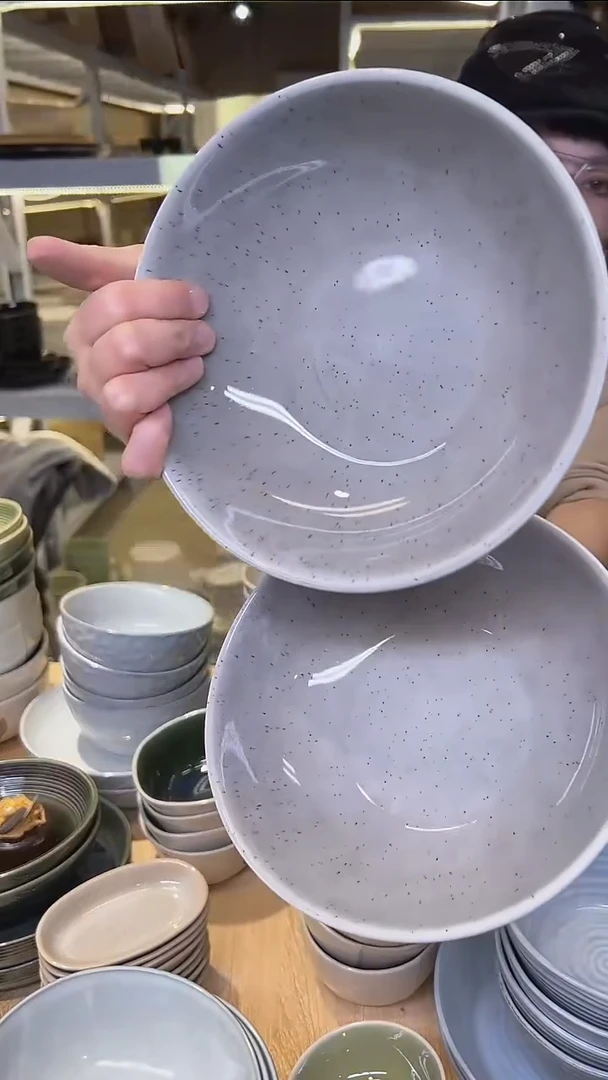 瓷281高温釉下彩陶瓷餐具默认微瑕