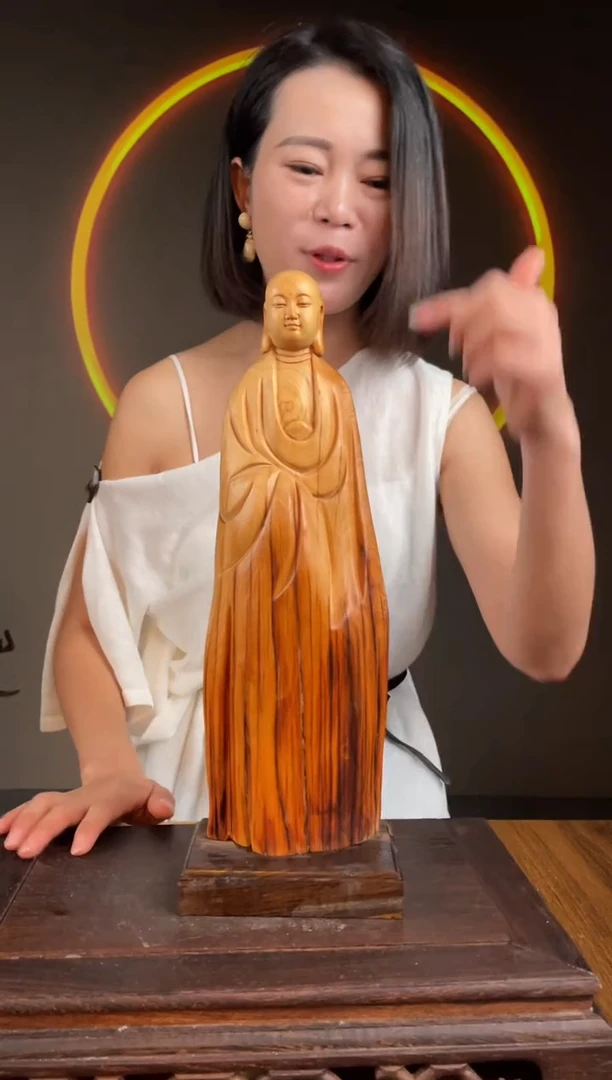 柏木（崖柏）手工摆件,先抢先得! 编号:129