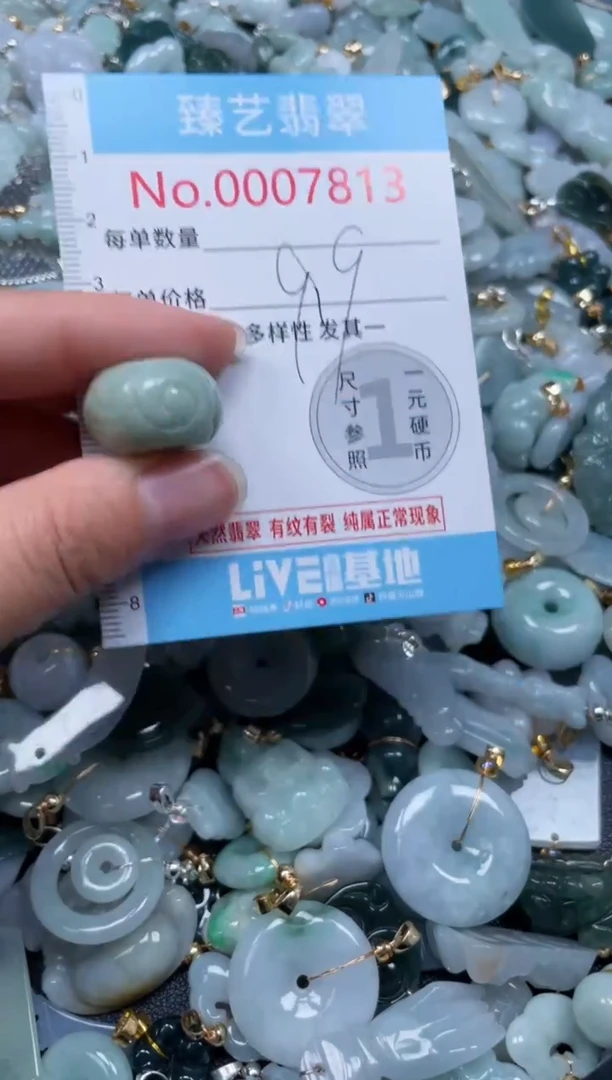 颈饰未镶嵌翡翠7813
