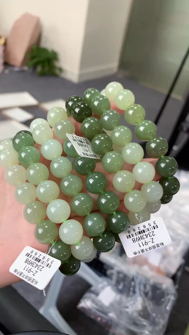 手串未镶嵌和田玉60多样性发货其一