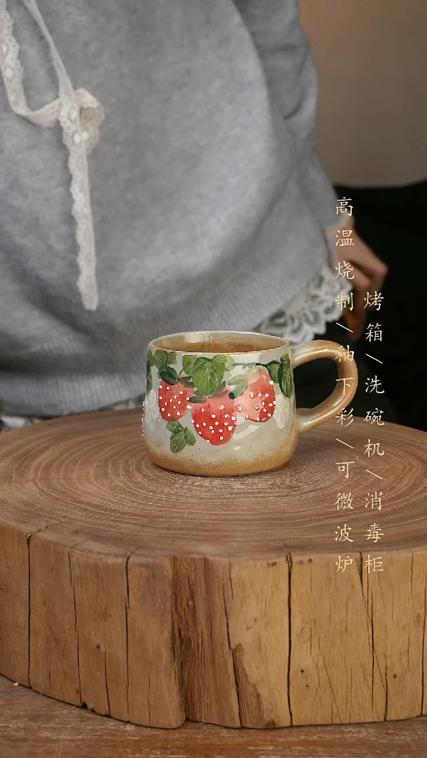 碗瓷景德镇手工手绘高温瓷釉下彩