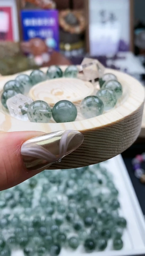 【闪购商品】水晶颈饰未镶嵌8a多样性发其一/2.20/1个12MM