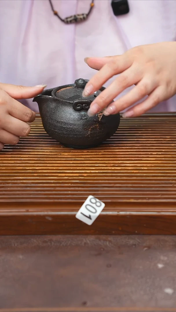 万古烧粗陶手工茶具