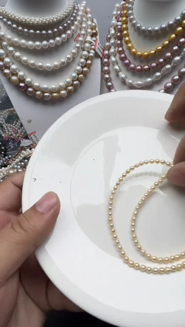 【闪购商品】淡水珍珠颈饰未镶嵌1