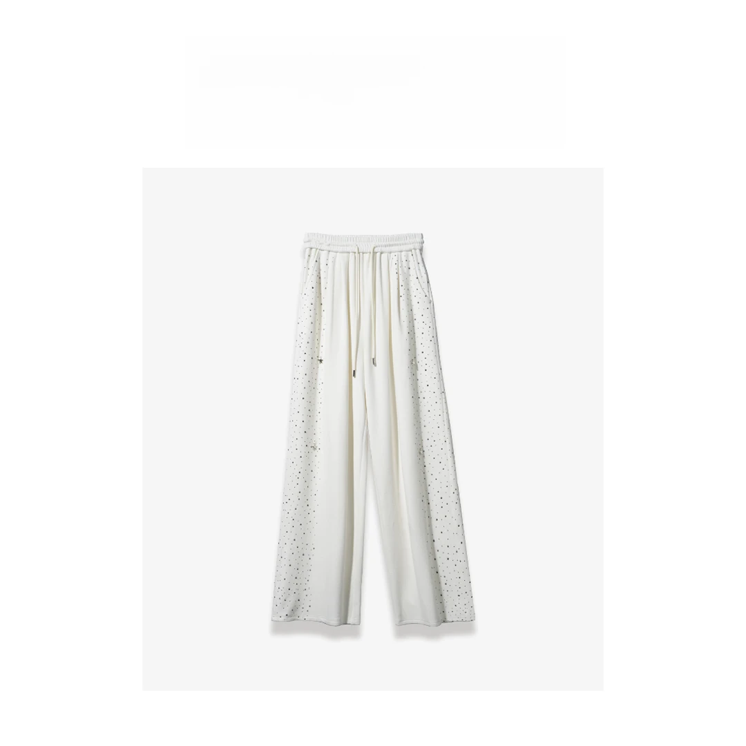 【龙哥专属 】K7359732H 冬季新款小心机装饰休闲百搭重工休闲裤