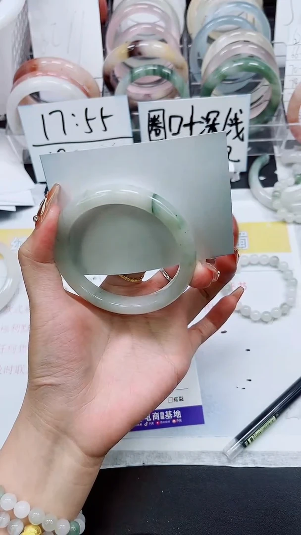 【闪购商品】石英质玉手镯未镶嵌S311-60/61