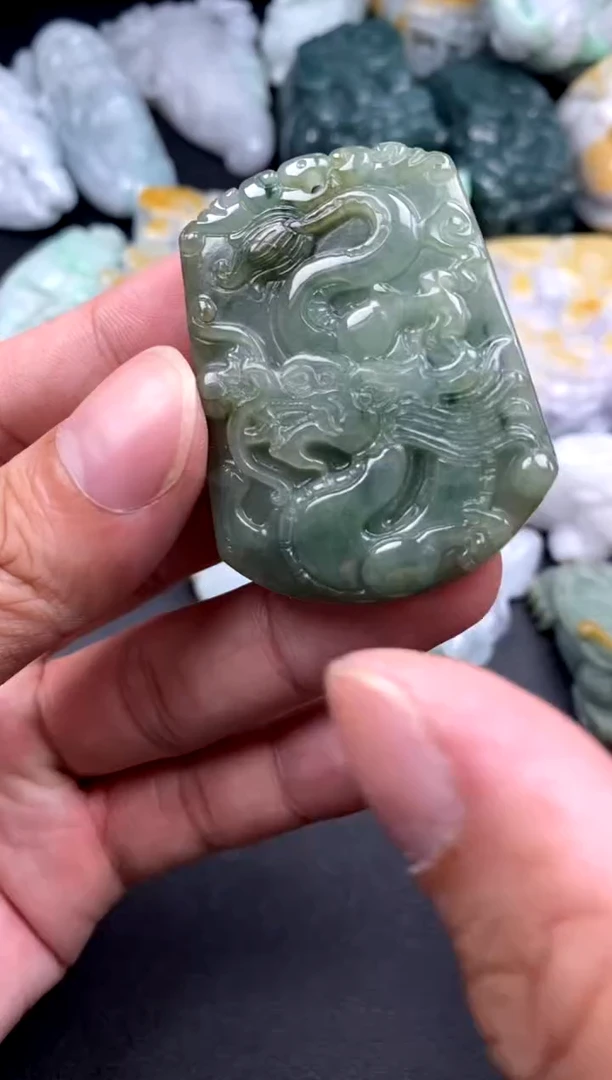 吊坠(不含链)未镶嵌翡翠1