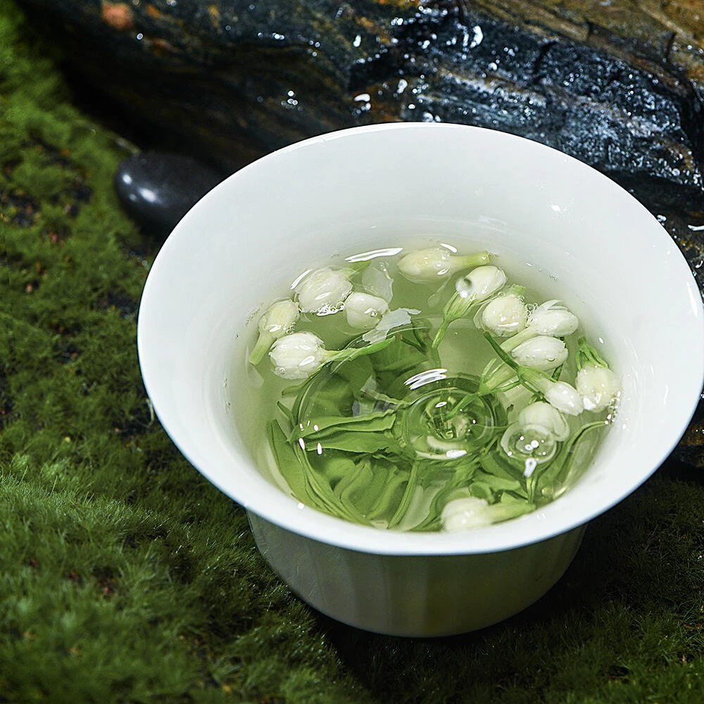 【茉莉花茶】2025新茶特级绿茶浓香型耐泡回甘花香纯正茶叶