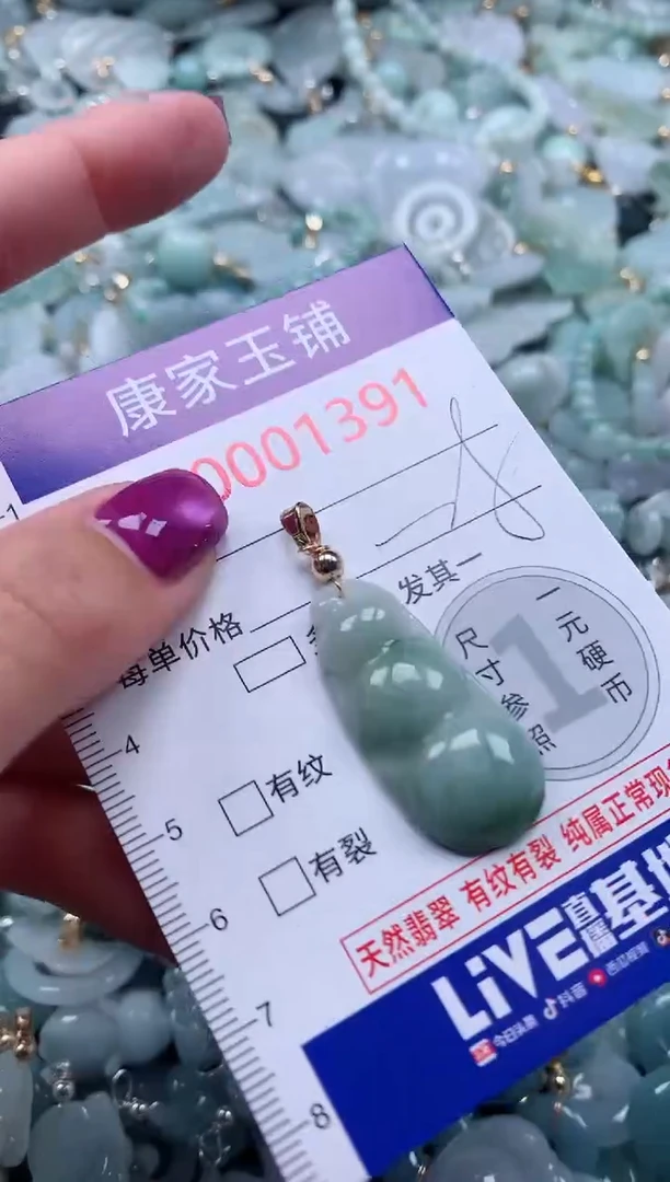 颈饰未镶嵌翡翠1391