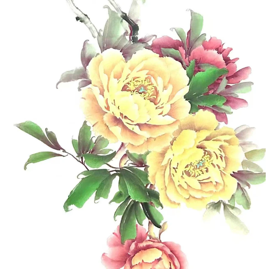 锦绣老师写意牡丹25年11月—26年2月直播作品回放课课程-读书卡