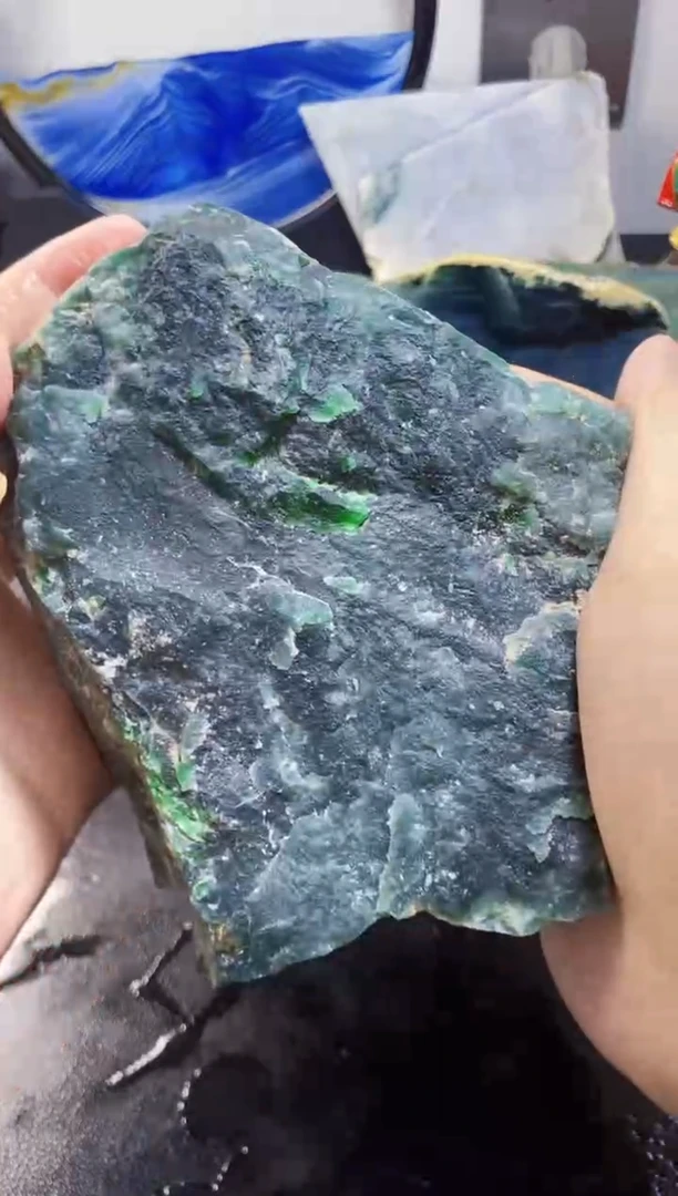 翡翠未镶嵌颈饰043天然翡翠