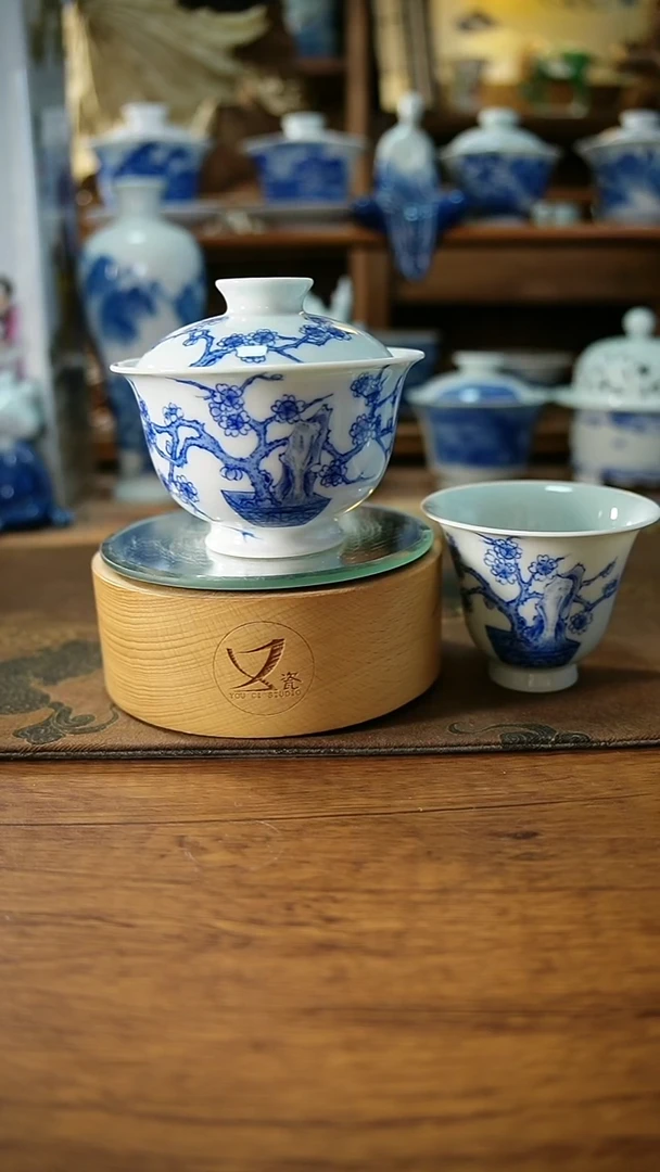 56景德镇手工手绘茶具