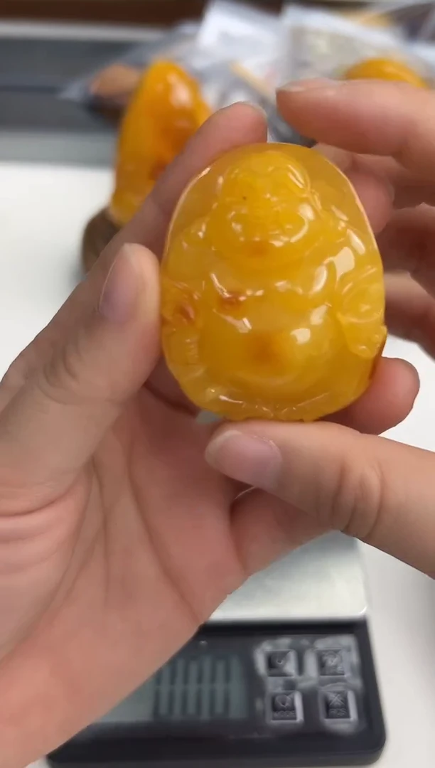 裸石琥珀未镶嵌琥珀蜜蜡吊坠