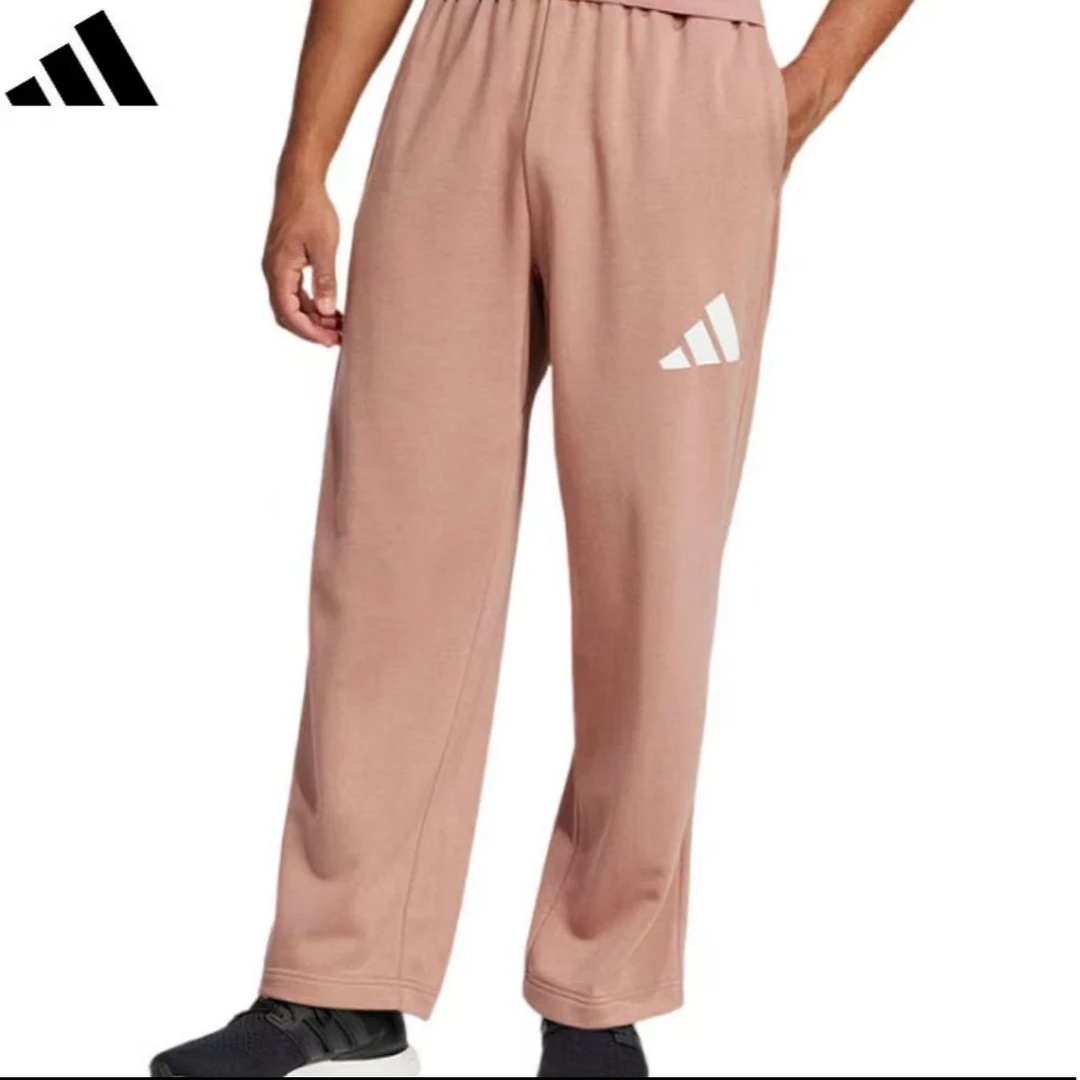adidas阿迪达斯男子M WIDE PANT FT针织长裤JF3608