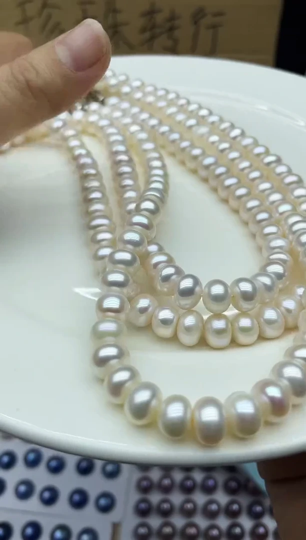【闪购商品】淡水珍珠未镶嵌项链项链多其性发其一