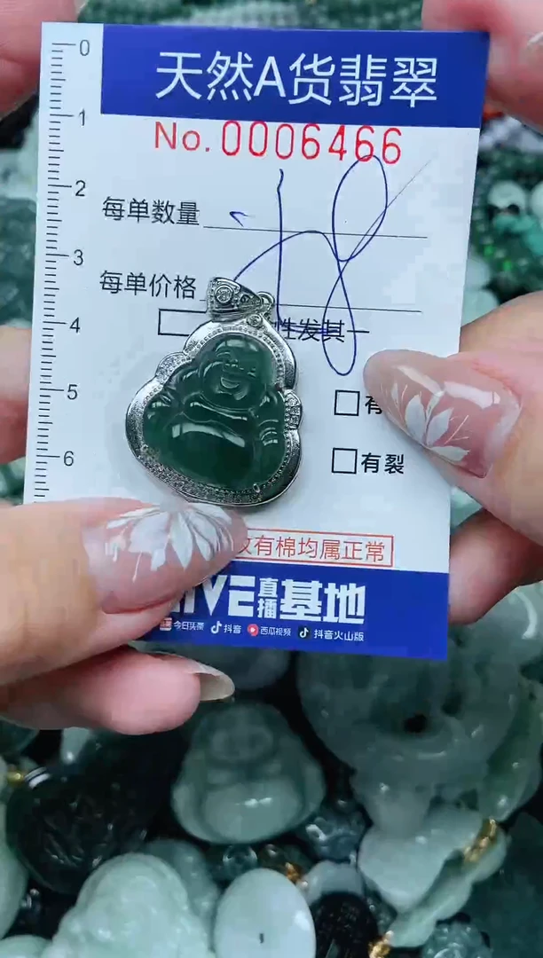 颈饰未镶嵌翡翠天然A货 支持复检