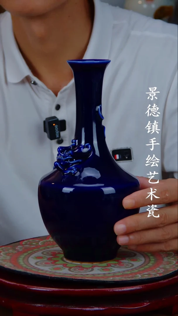 现代景德镇手工手绘陶瓷摆件47