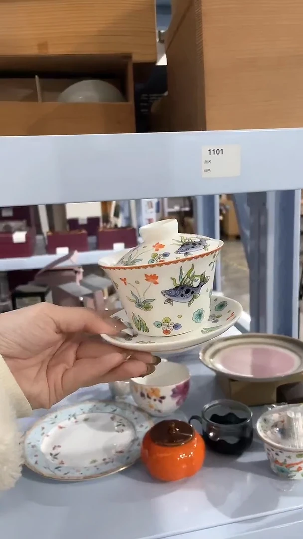 【闪购商品】瓷片豆包儿推荐饰品摆件