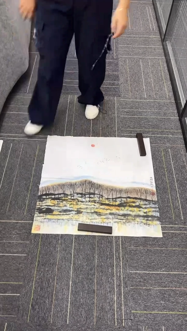 国画国画国画鉴赏手绘实稿-