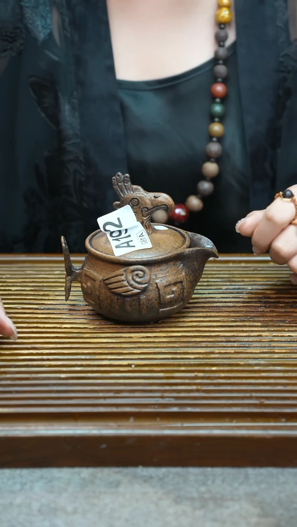 万古烧粗陶手工茶具