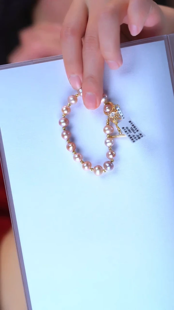 【闪购商品】淡水珍珠手链合金AJ0327