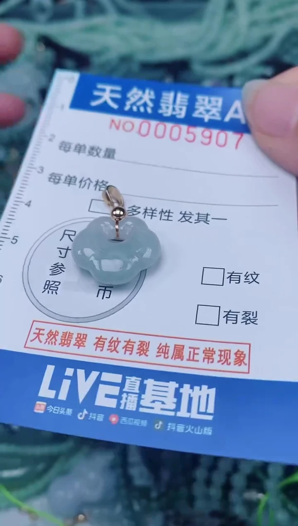 颈饰未镶嵌翡翠00005907