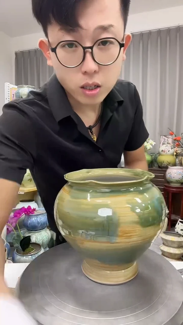 陶瓷花盆 9.8  直播链接