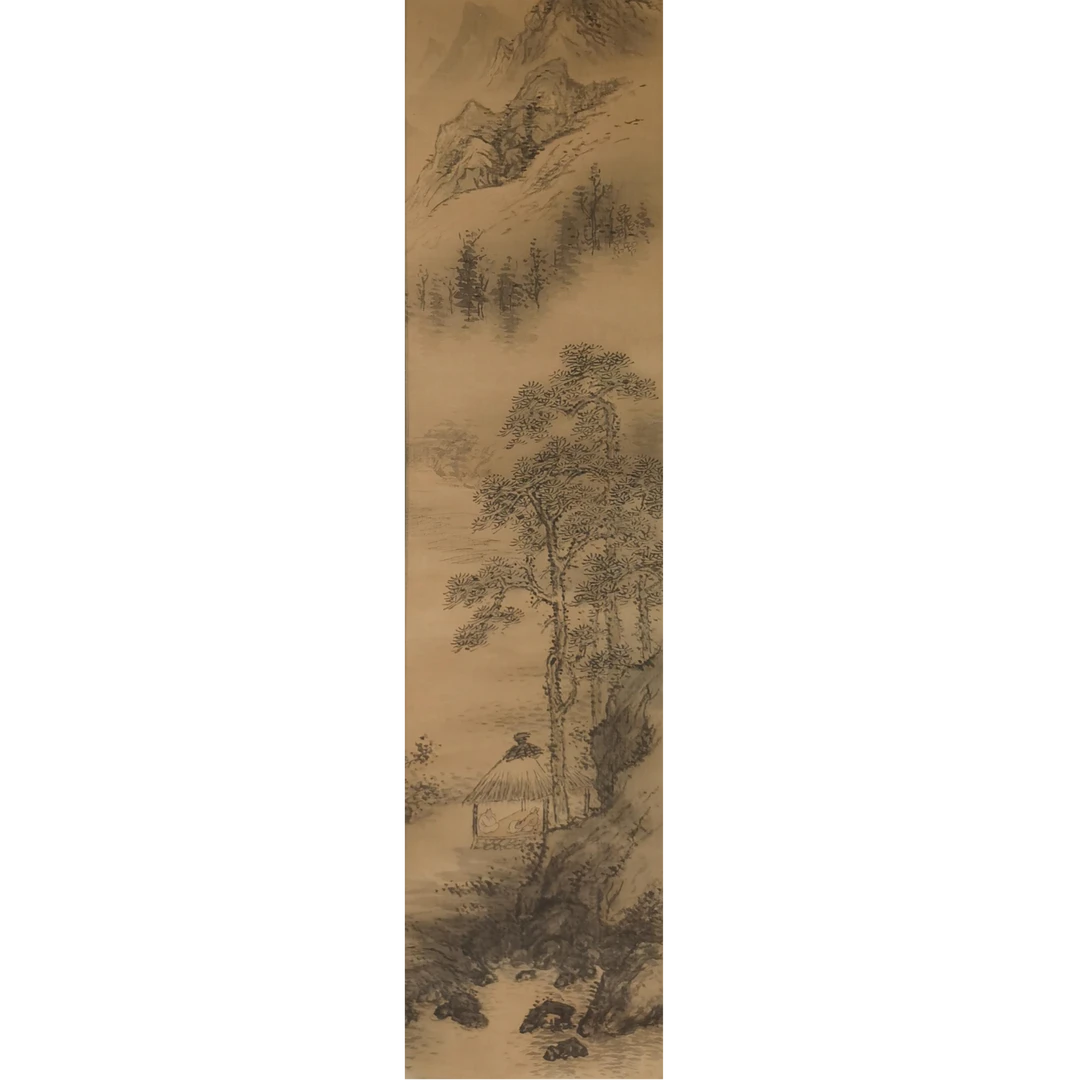 【辽拍】V240112-2-106《山水》（2.7平尺）绢本镜片 ws25