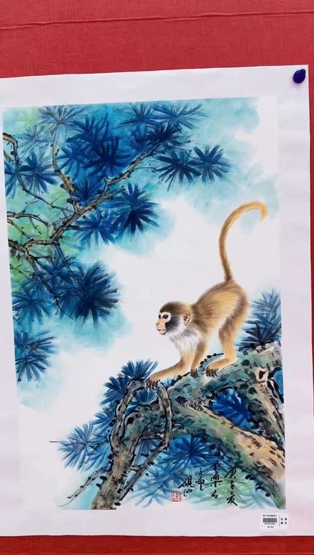 国画刘伟2.7平尺精品