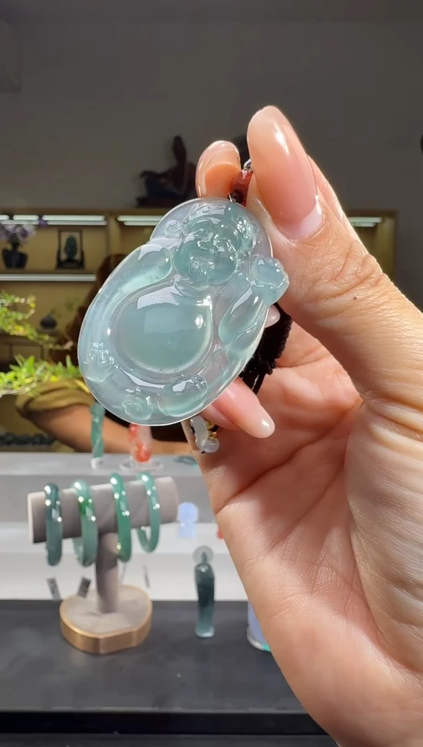 吊坠(不含链)未镶嵌翡翠财神
