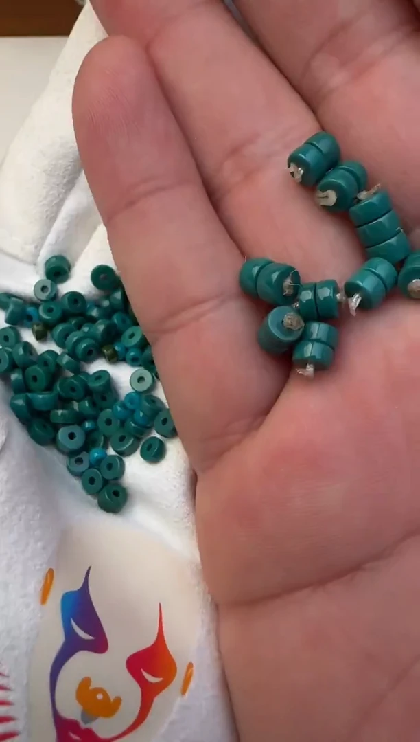 未镶嵌绿松石挂件绿松石隔片