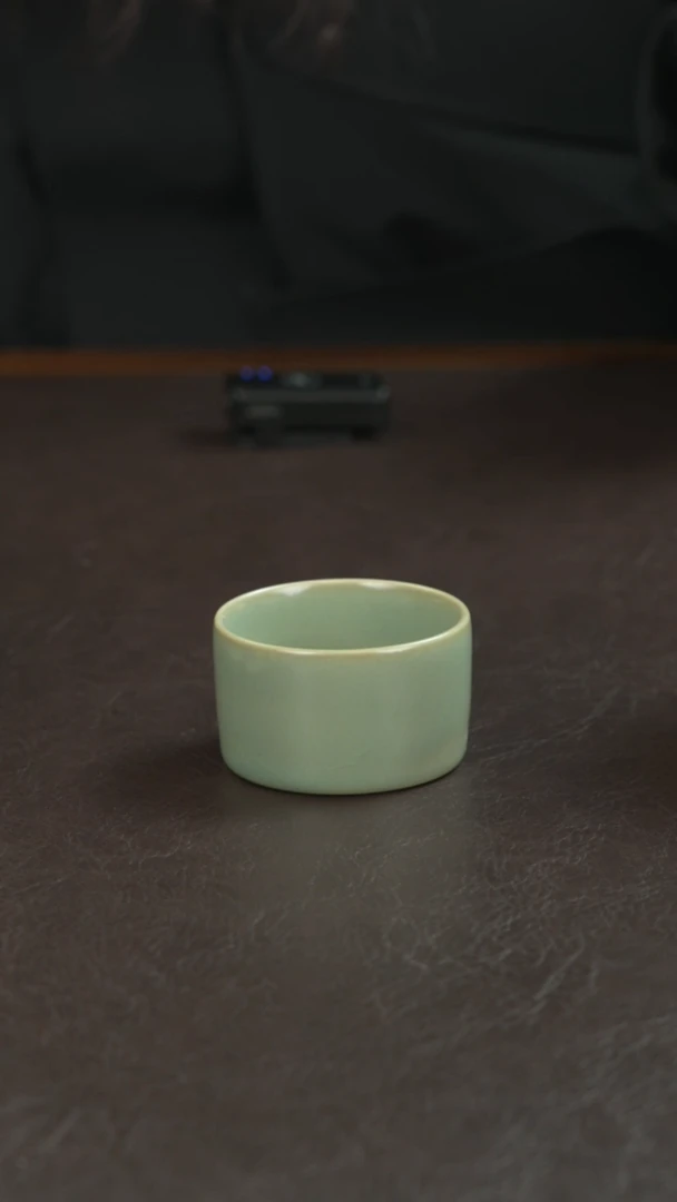 陶宣宝汝瓷原矿原釉手工作品微瑕