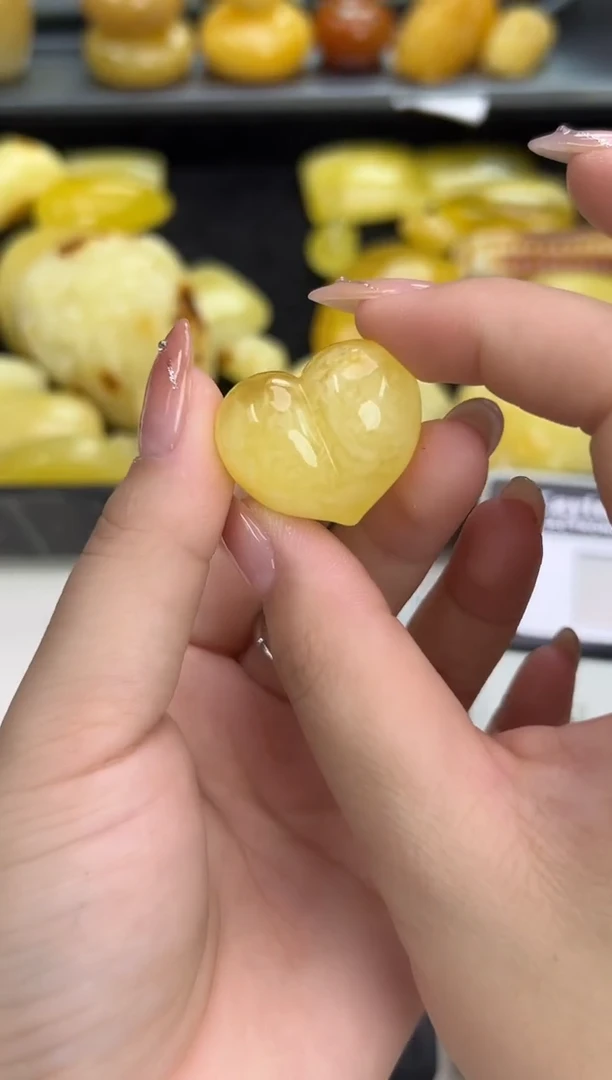 裸石琥珀未镶嵌琥珀蜜蜡吊坠