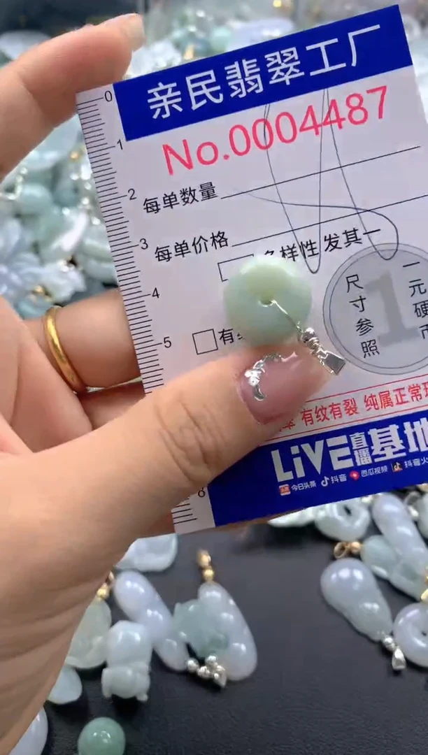 颈饰未镶嵌翡翠4487