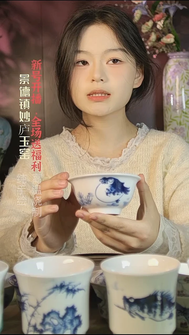 盘陶妙庐玉窑小汤碗