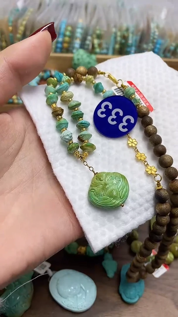 【闪购商品】绿松石项链未镶嵌333