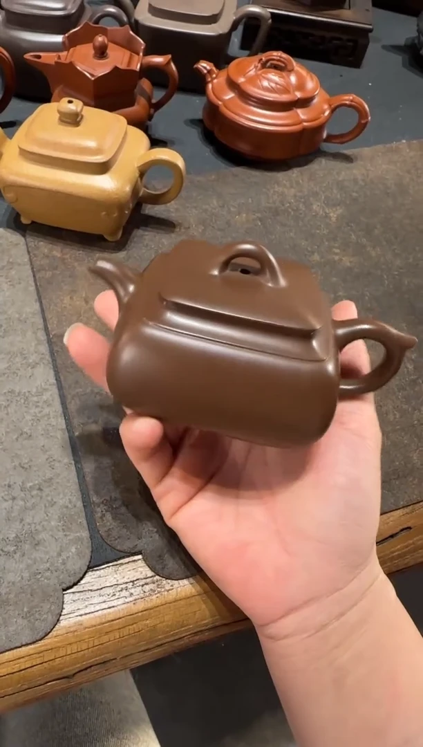 【闪购商品】紫砂茶壶长四方福利款