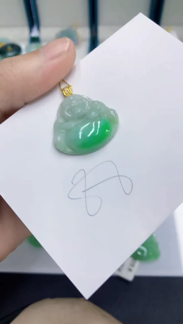 颈饰未镶嵌翡翠翡翠